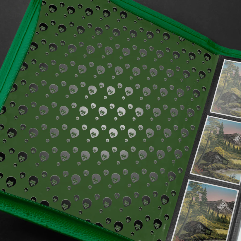 UP Pro-Binder 9 bolsillos con cremallera - Bob Ross Mountain Retreat