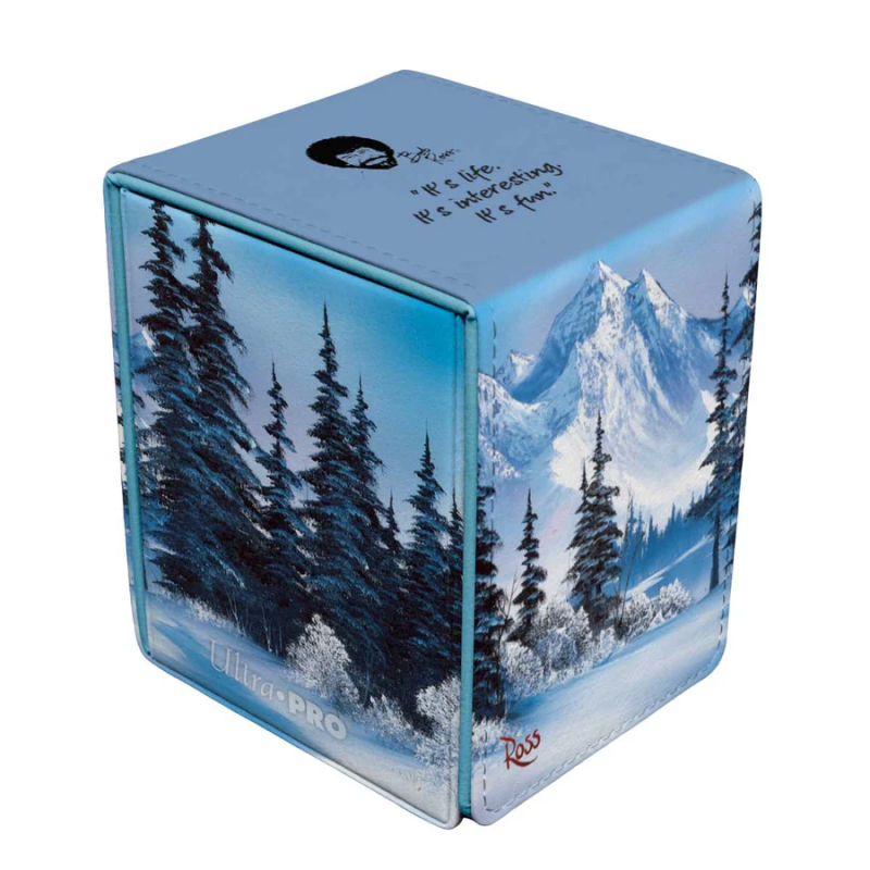 UP Alcove Flip Deck Box - Bob Ross Winter Paradise
