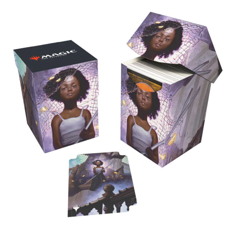 UP 100+ Deck Box - MTG Duskmourn - Aminatou, Veil Piercer