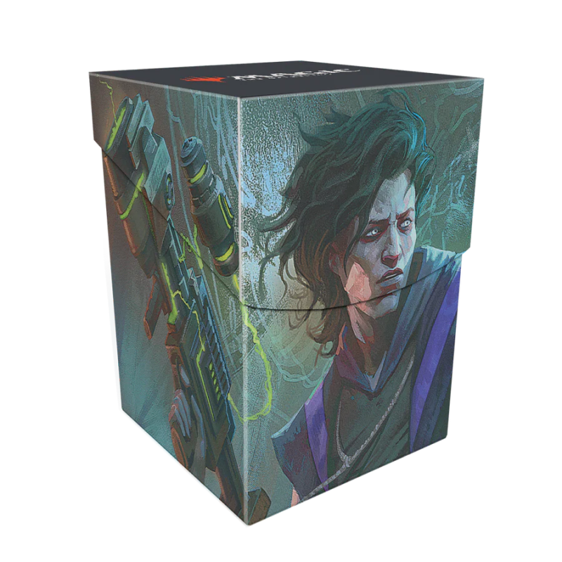 UP 100+ Deck Box - MTG Duskmourn - Winter, Cynical Opportunist