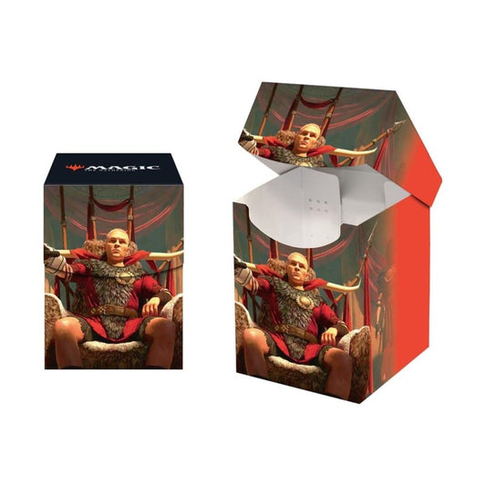 UP 100+ Deck Box - MTG Fallout - Caesar, Legion’s Emperor