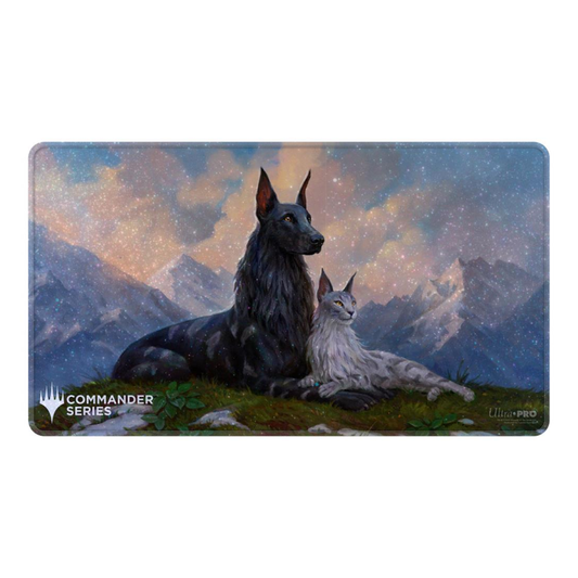 UP Holofoil Playmat - Magic: The Gathering Commander Series - Rin and Seri, Inseparable