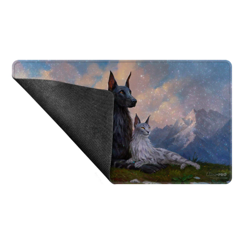 UP Holofoil Playmat - Magic: The Gathering Commander Series - Rin and Seri, Inseparable