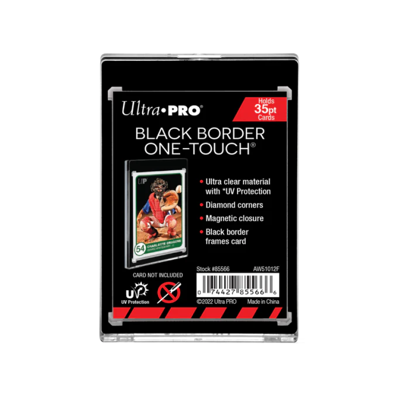 UP - UV  Black Border One Touch Magnetic Holder 35PT
