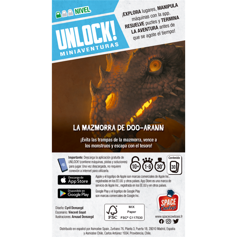 Unlock! Mini - La mazmorra de Doo-Arann