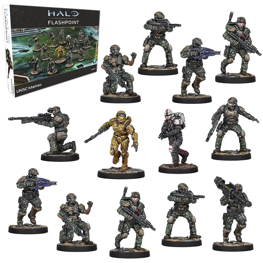 Halo: Flashpoint UNSC Marines Mantic Games