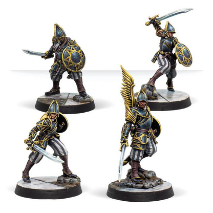Warcrow - Black Legion Bucklermen