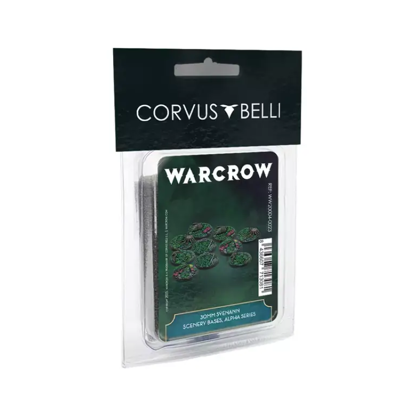 Warcrow - 30mm Sÿenann Scenery Bases, Alpha Series