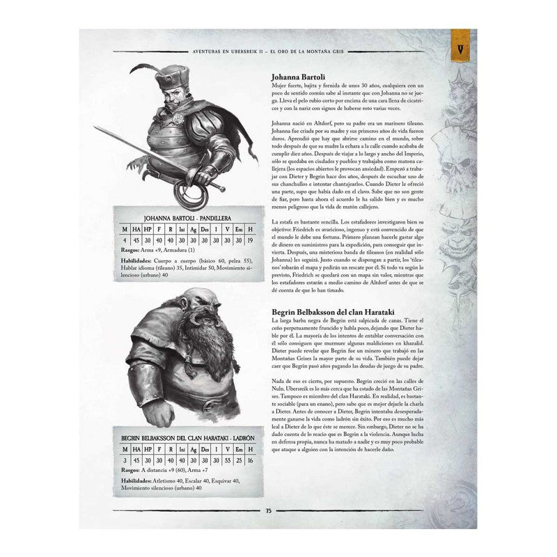 Warhammer Fantasy Roleplay - Aventuras en Ubersreik II