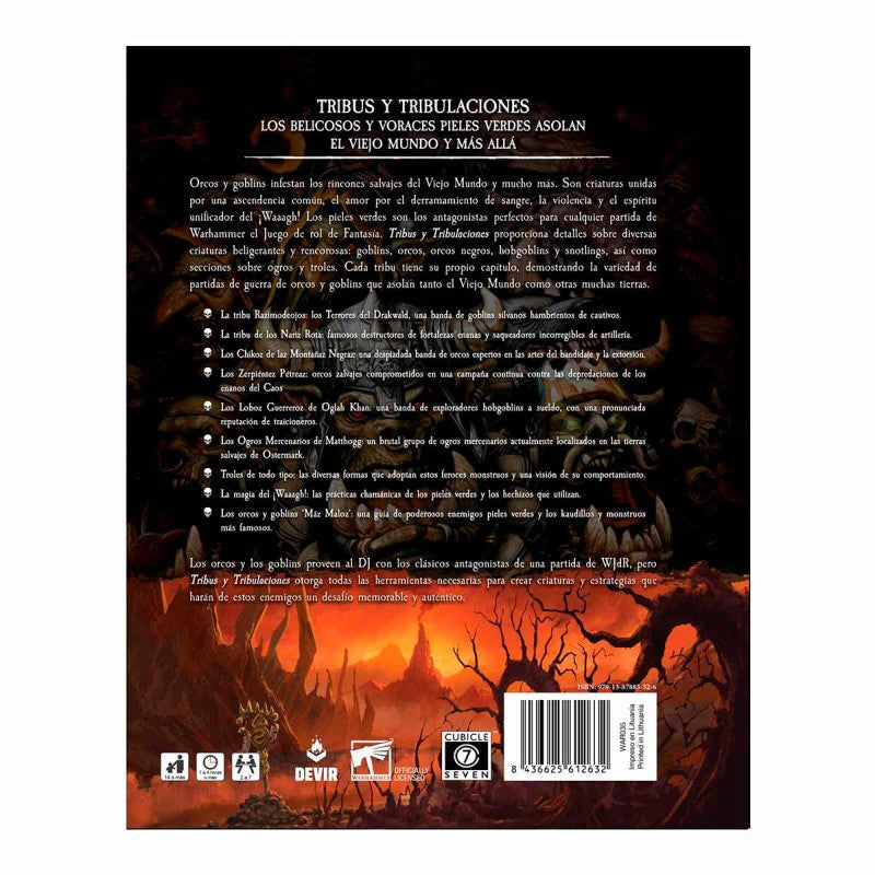 Warhammer Fantasy Roleplay - Tribus y Tribulaciones