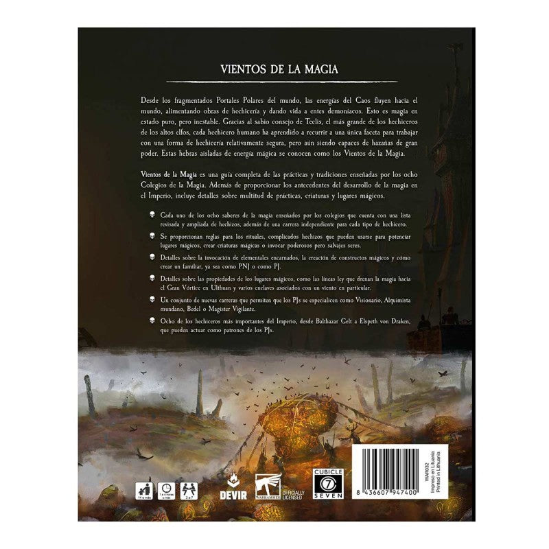 Warhammer Fantasy Roleplay - Vientos de la magia