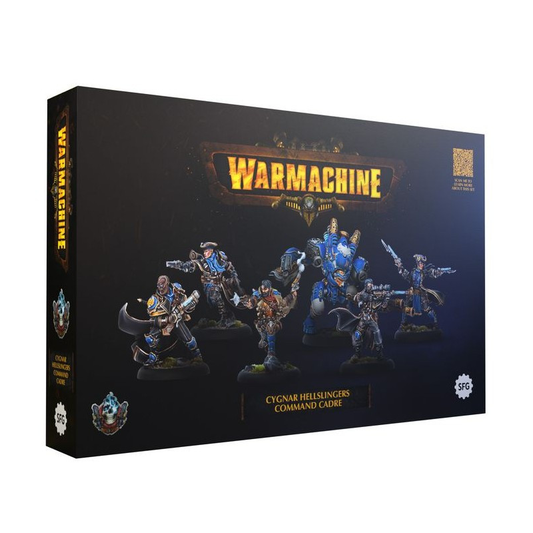 Warmachine - Cygnar Hellslingers Command Cadre
