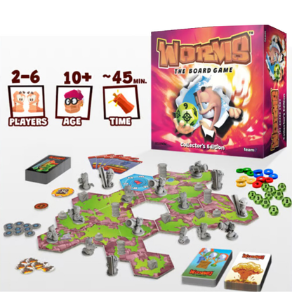 Worms: The Board Game - Collector's Edition (Castellano)