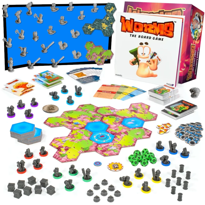 Worms: The Board Game - Collector's Edition (Castellano)