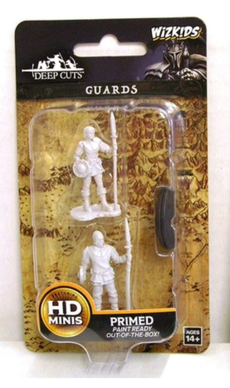 WizKids Deep Cuts Unpainted Miniatures - Guards