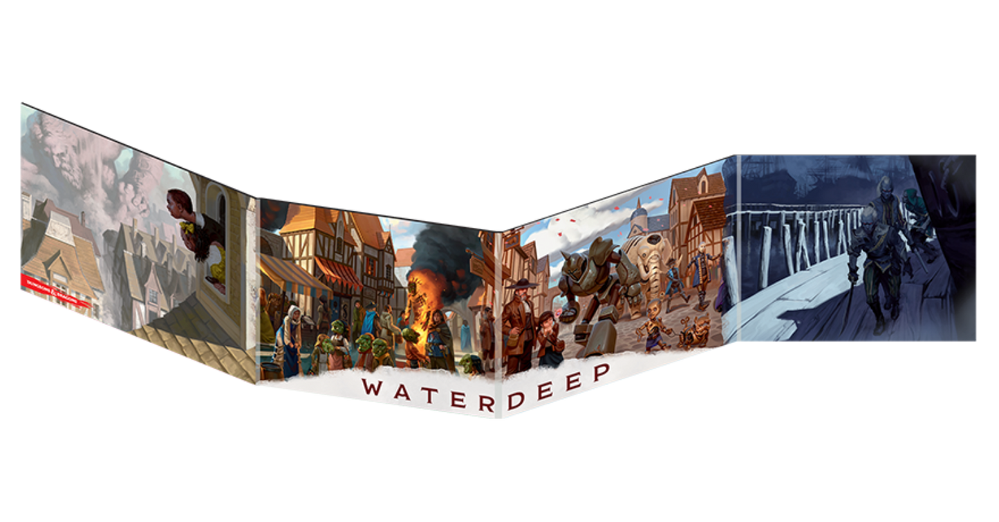 D&D Pantalla del Dungeon Master: Waterdeep El Golpe de los Dragones