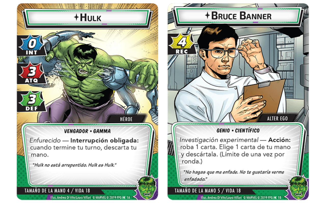 Marvel Champions: Hulk - Pack de Héroe