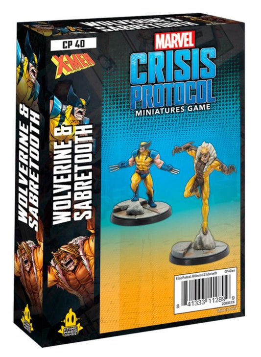 Crisis Protocol: Wolverine & Sabretooth