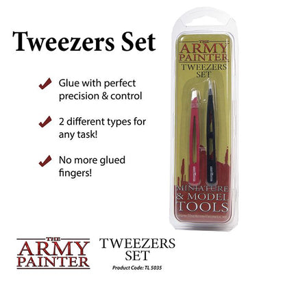 Tweezers Set / Set de pinzas de precisión