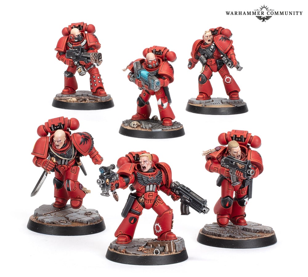 Space Marines Heroes 2023: Blood Angels Collection 2 (caja completa)