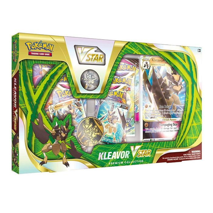 Pokémon TCG - Kleavor VSTAR Premium Collection (Inglés)