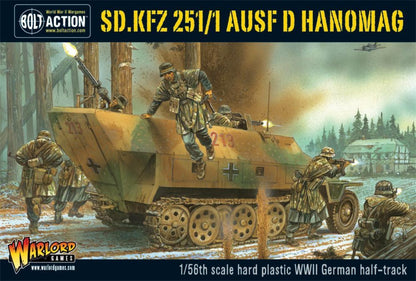Sd.Kfz 251/1 ausf D halftrack Hanomag