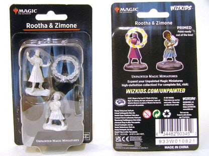 Magic: The Gathering Unpainted Miniatures: Rootha & Zimone