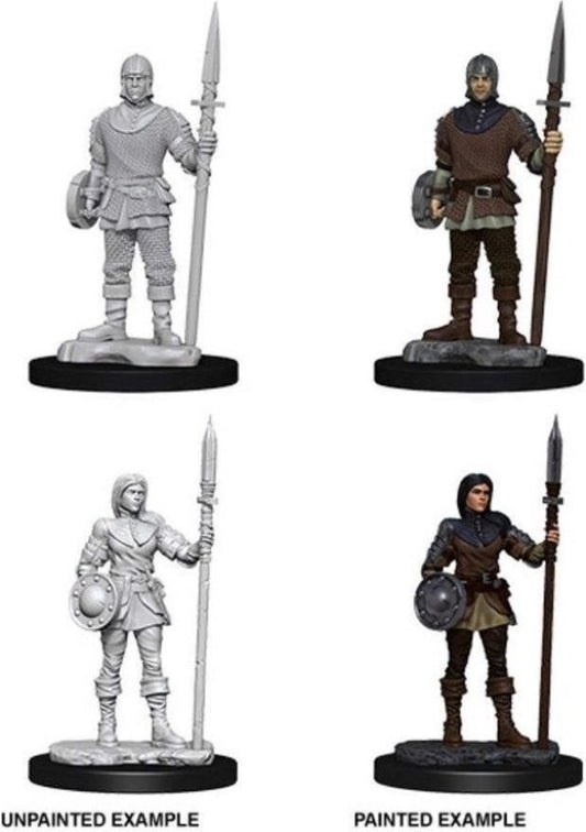 WizKids Deep Cuts Unpainted Miniatures - Guards