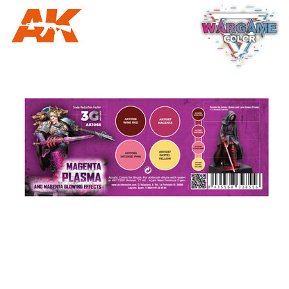 Wargame color set - Magenta Plasma and Glowing Effects