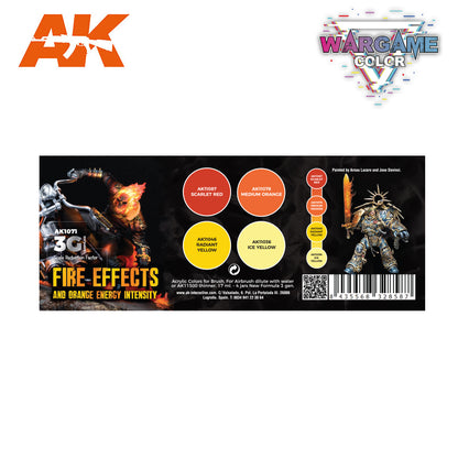Wargame color set - Fire Effects