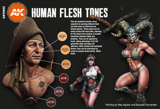 Human Flesh Tones
