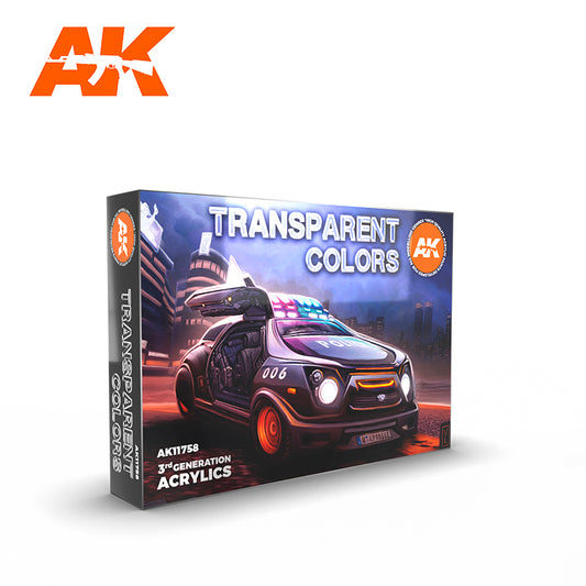 Transparent Colors Set