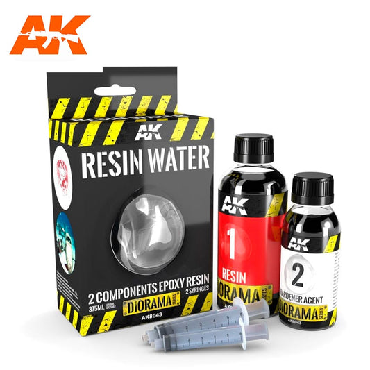 Resin Water - 2 components epoxy resin - 375ml