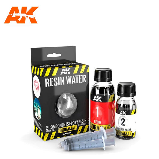 Resin Water - 2 components epoxy resin - 180ml