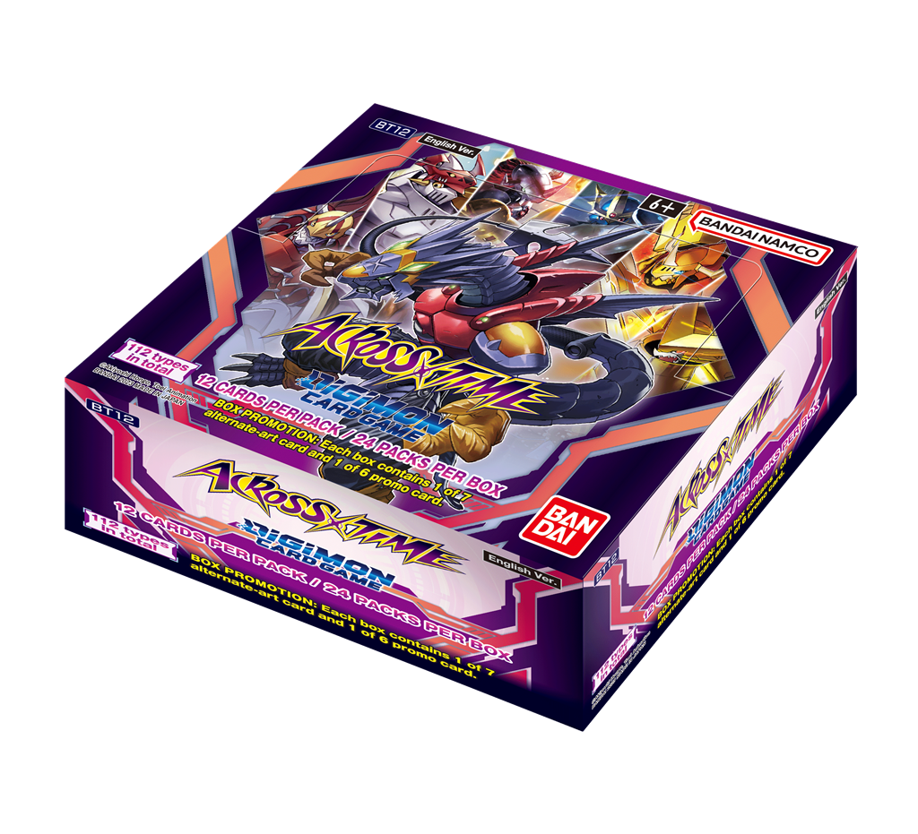Digimon Card Game - Across Time Booster Display BT12 (24 Packs)
