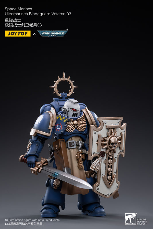 Bladeguard Veteran 03 Space Marine Figura 12 cm 1/18 Warhammer 40k