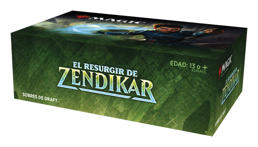 Caja de sobres El Resurgir de Zendikar