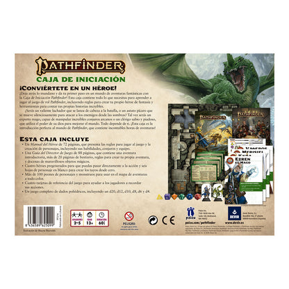 Pathfinder 2ª ed.: Caja de iniciación