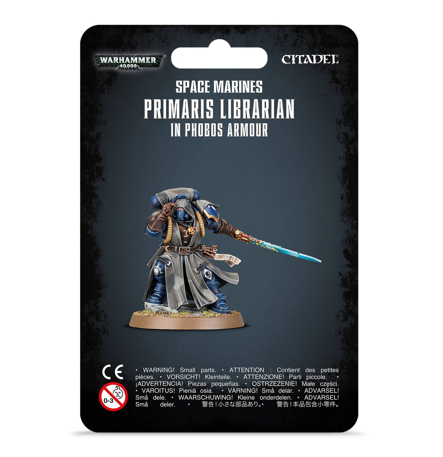 Bibliotecario Primaris en armadura Phobos / Primaris Librarian in Phobos armour