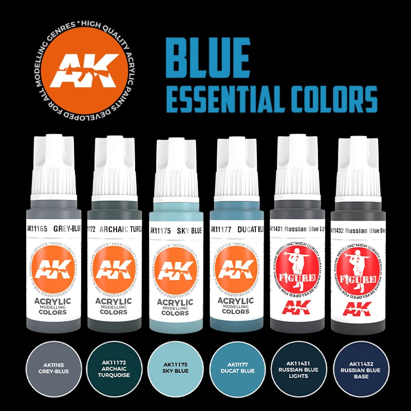 Blue essential color 3Gen Set
