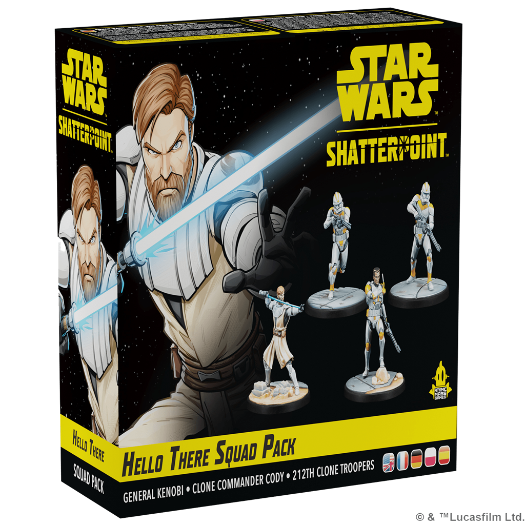 Star Wars: Shatterpoint - Hello There General Obi-Wan Kenobi Squad Pack