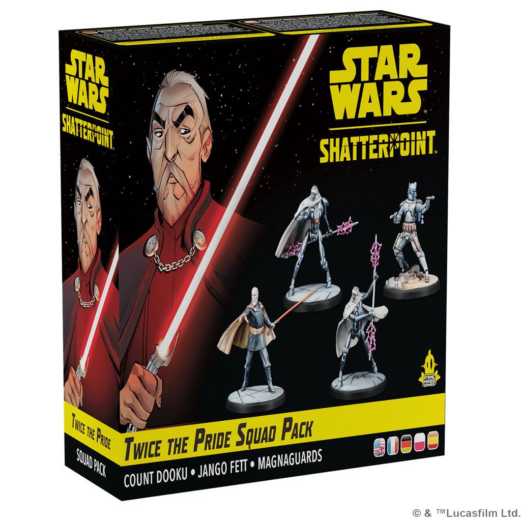 Star Wars: Shatterpoint - Twice the Pride Count Dooku Squad Pack