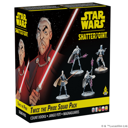 Star Wars: Shatterpoint - Twice the Pride Count Dooku Squad Pack