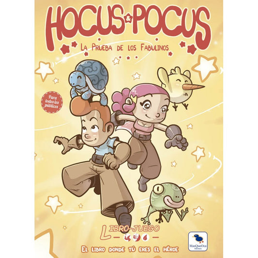 Libro Juego - Hocus Pocus - La prueba de los Fabulinos