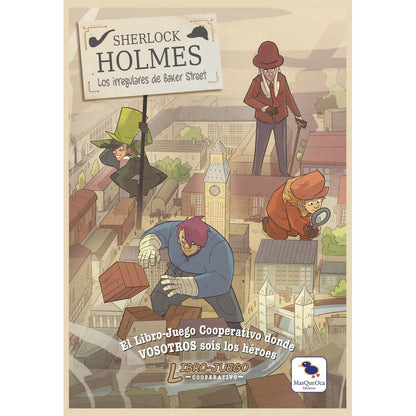 Libro Juego Cooperativo - Sherlock Holmes: Los Irregulares de Baker Street