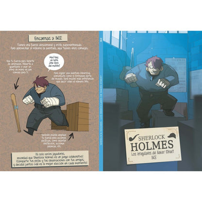 Libro Juego Cooperativo - Sherlock Holmes: Los Irregulares de Baker Street