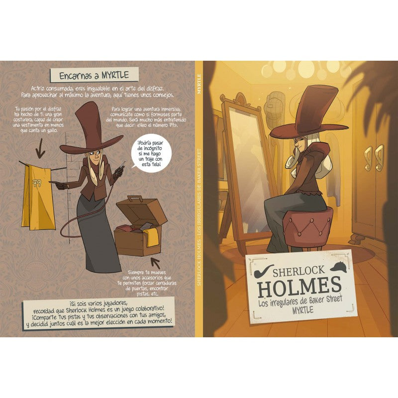 Libro Juego Cooperativo - Sherlock Holmes: Los Irregulares de Baker Street