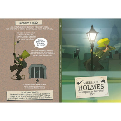 Libro Juego Cooperativo - Sherlock Holmes: Los Irregulares de Baker Street