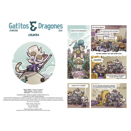 Libro Juego - Gatitos & Dragones