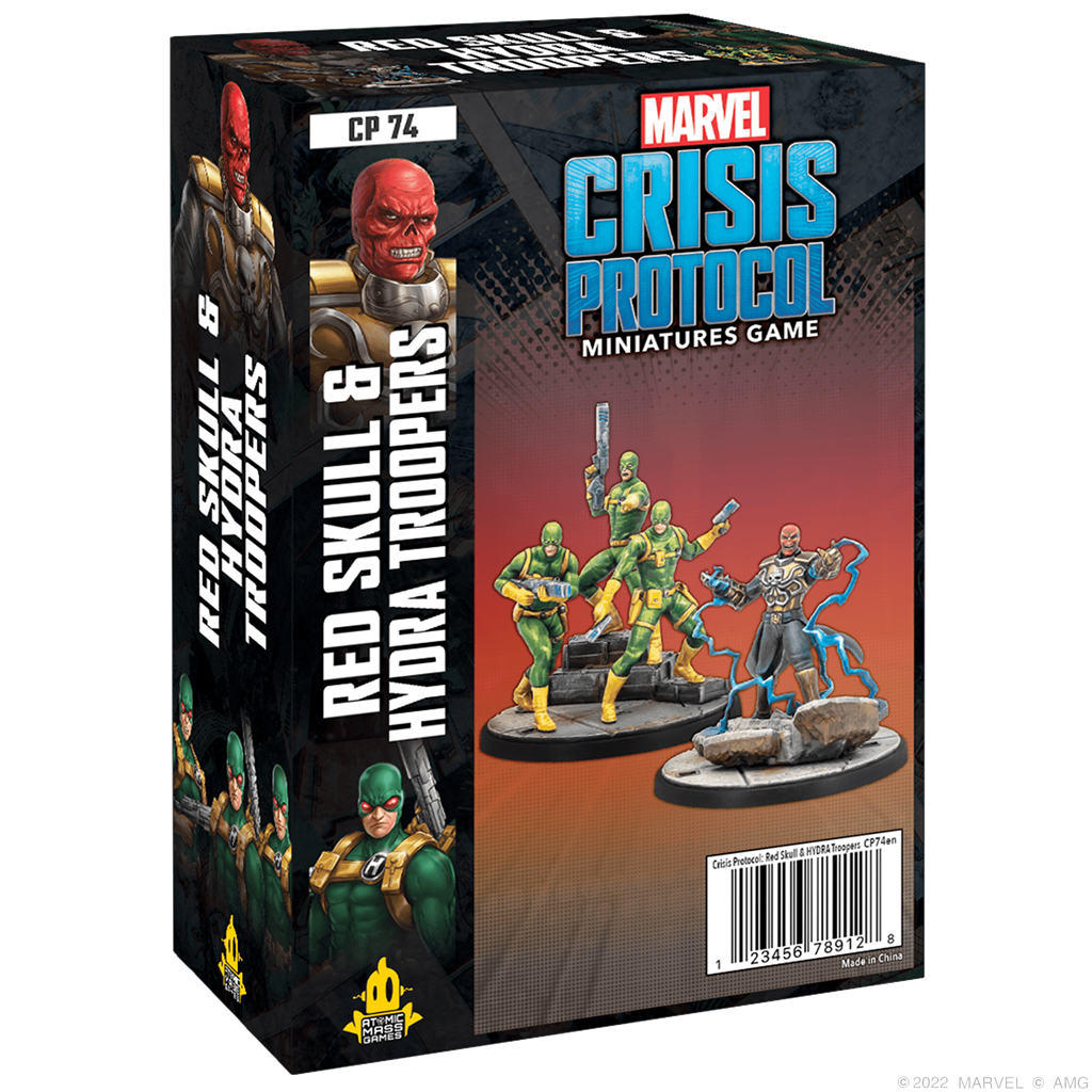 Marvel Crisis Protocol: Red Skull & Hydra Troops (INGLÉS)
